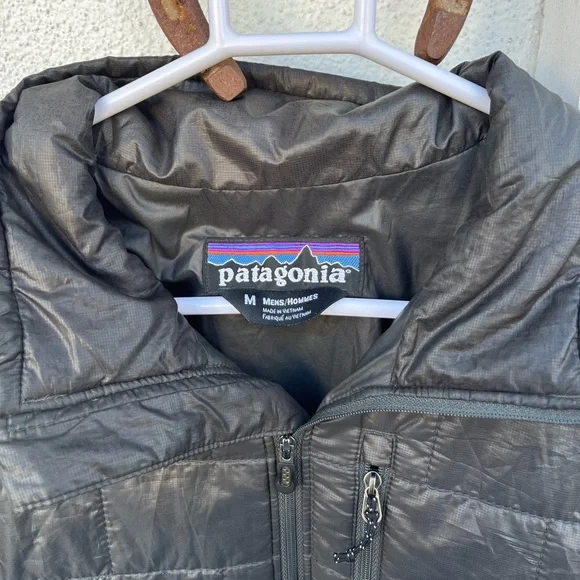 Men's Patagonia Quarter Zip Nano Puff Jacket (M) - Picture 2 of 4